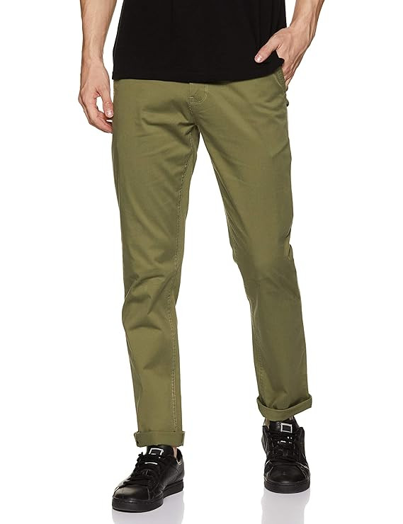 Amazon Brand - Symbol Men's Slim Fit Stretch Casual Trouser