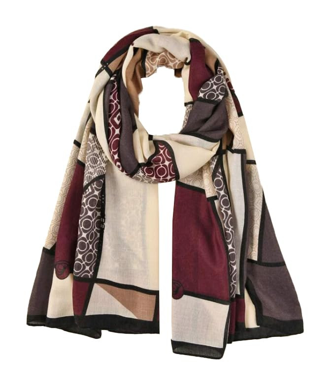 ICW Women's Cotton Checks Tassel Scarf Stoles Shawl Head Scarves For Girls