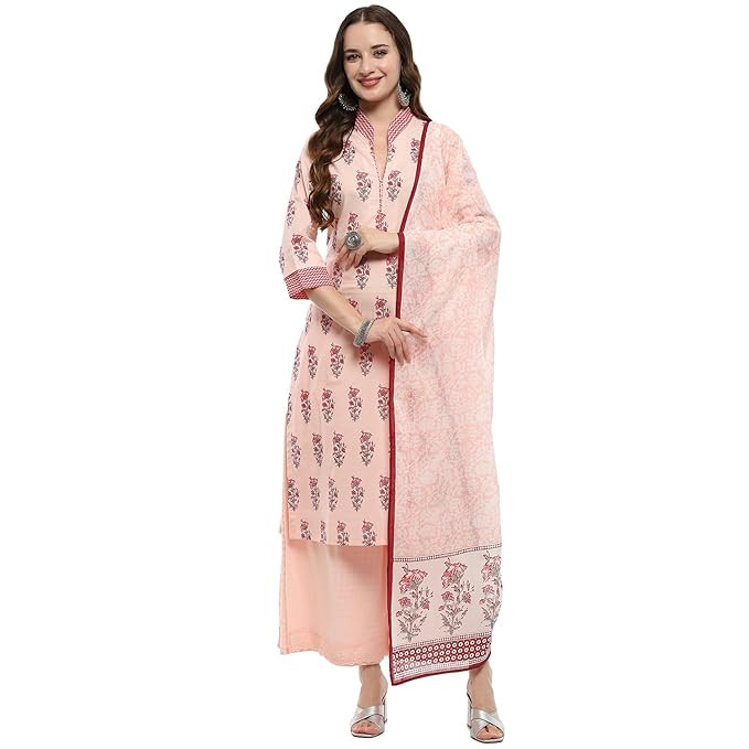 Sarasvi Gota Patti Silk Lehenga Set - Pink
